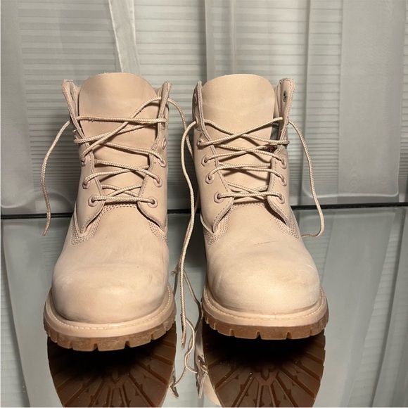 Timberland Boots (leather, pink) - Picture 2 of 13